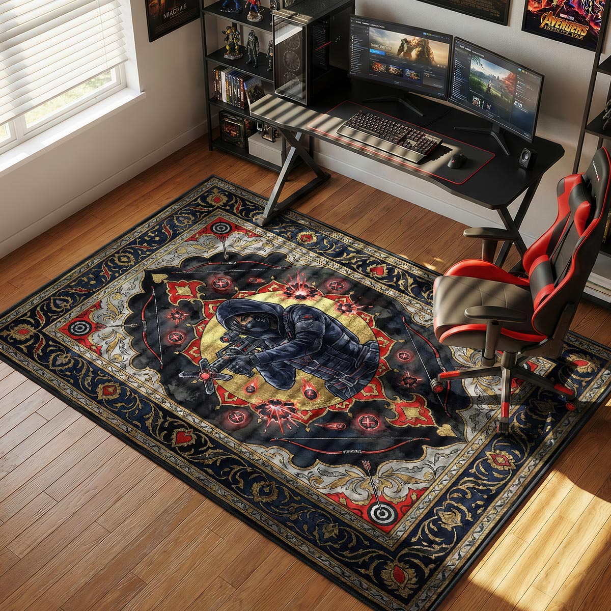 Hibana X-Kairos Sprengstoffteppich - Rainbow Six Belagerung Stuhlmatte