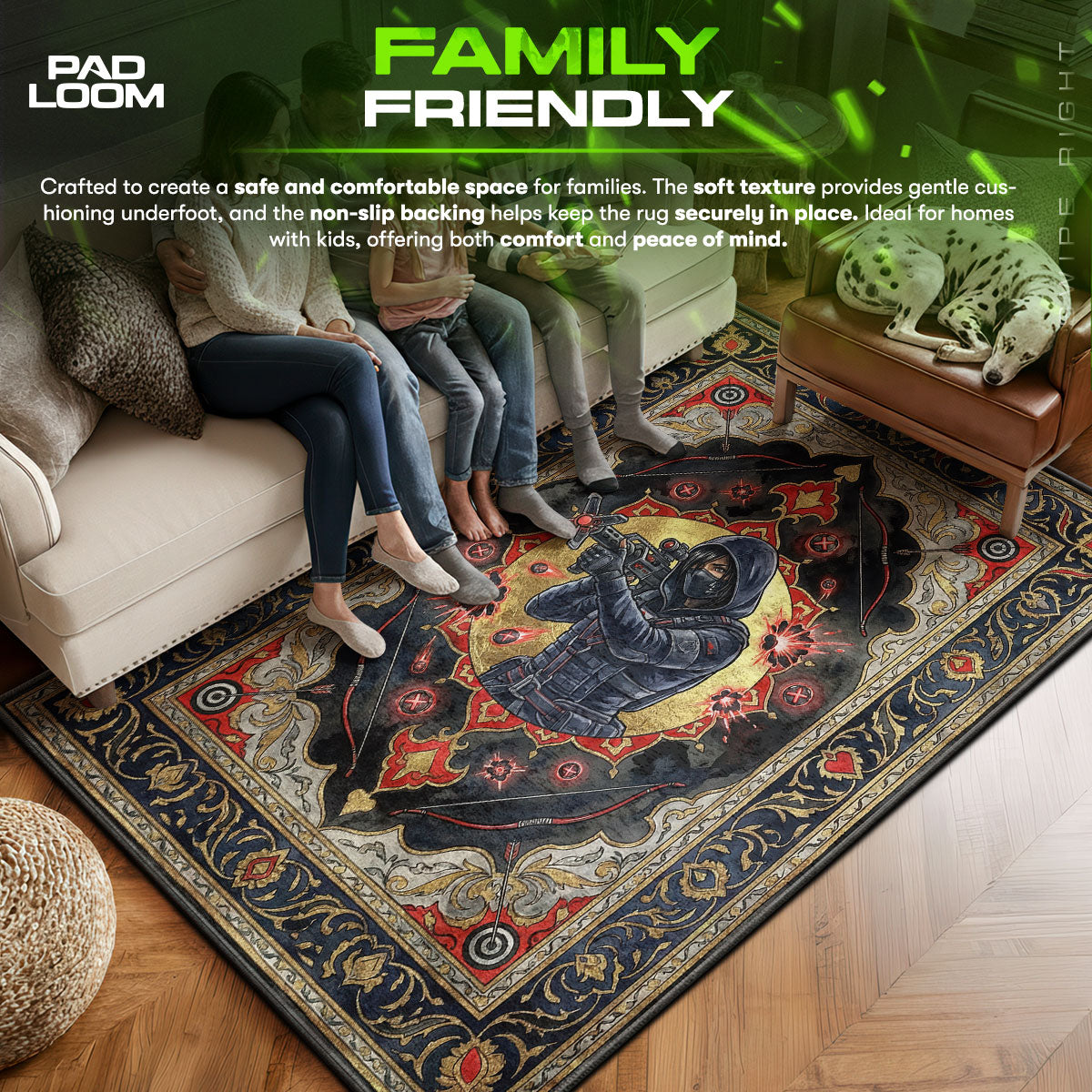 Hibana X-Kairos Sprengstoffteppich - Rainbow Six Belagerung Stuhlmatte