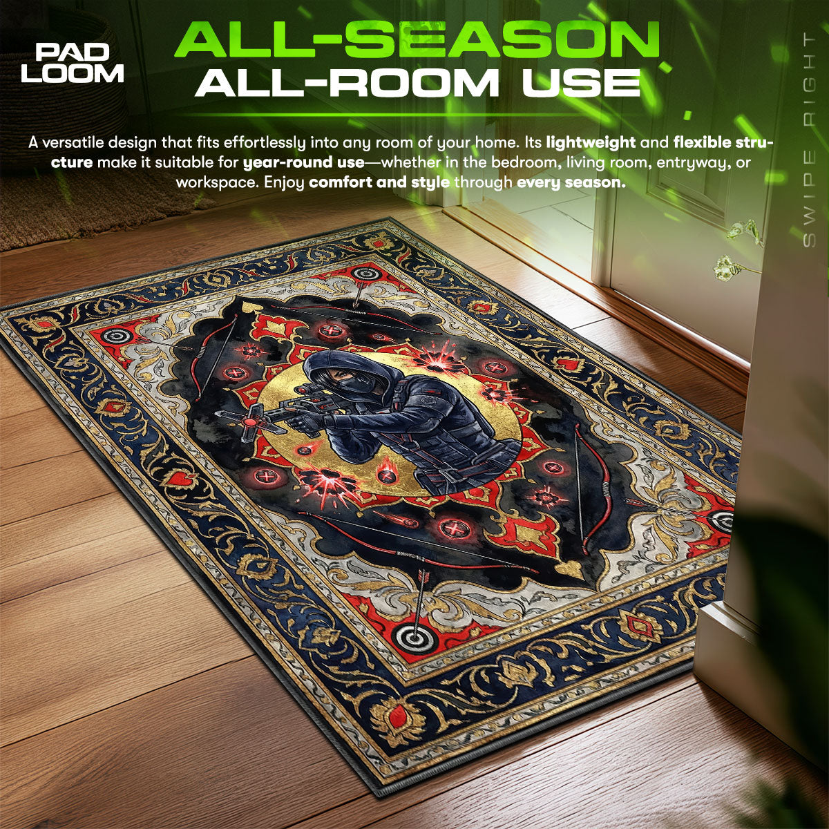 Hibana X-Kairos Sprengstoffteppich - Rainbow Six Belagerung Stuhlmatte