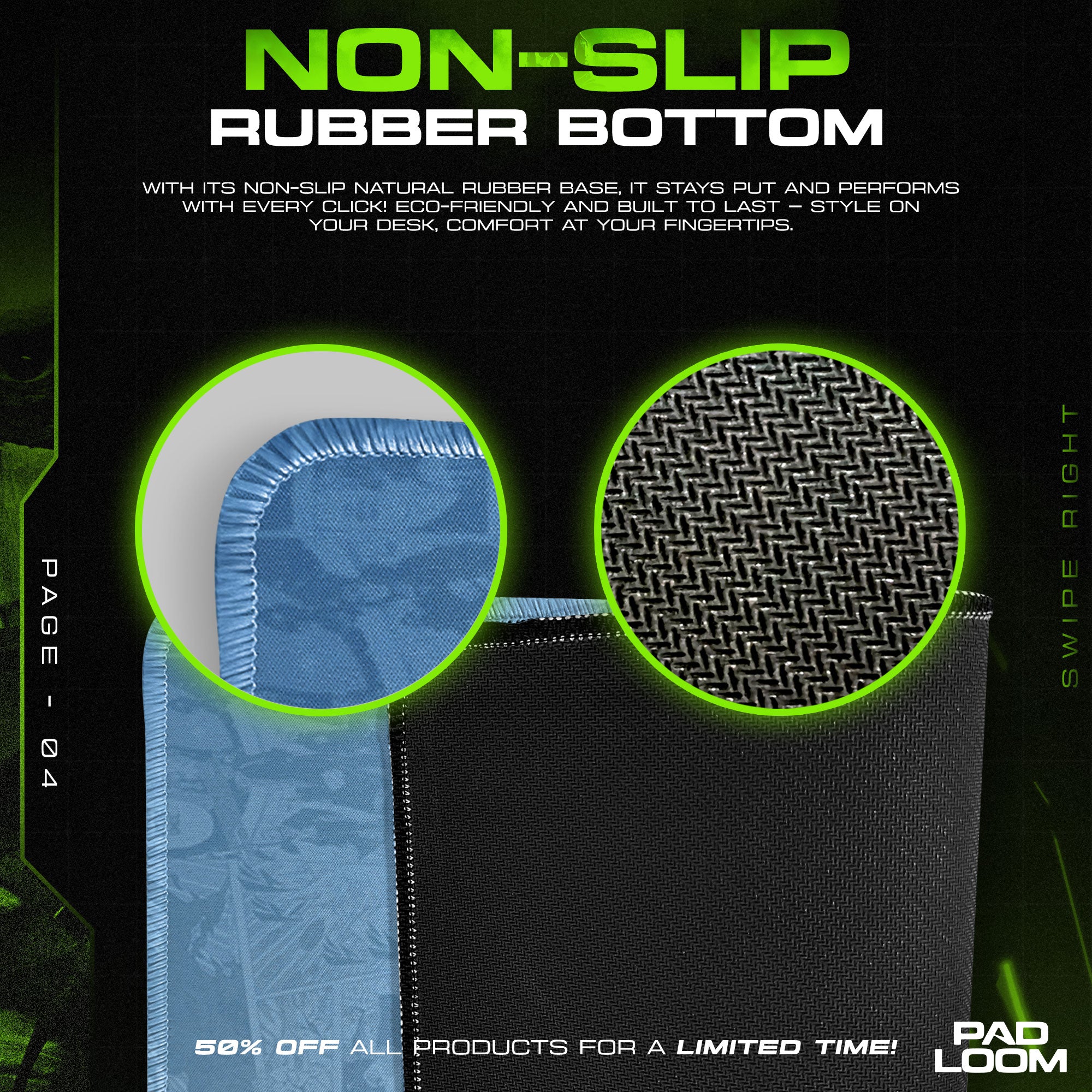 Hidden Leaf Village Mouse Pad - Konoha Anime Desk Mat