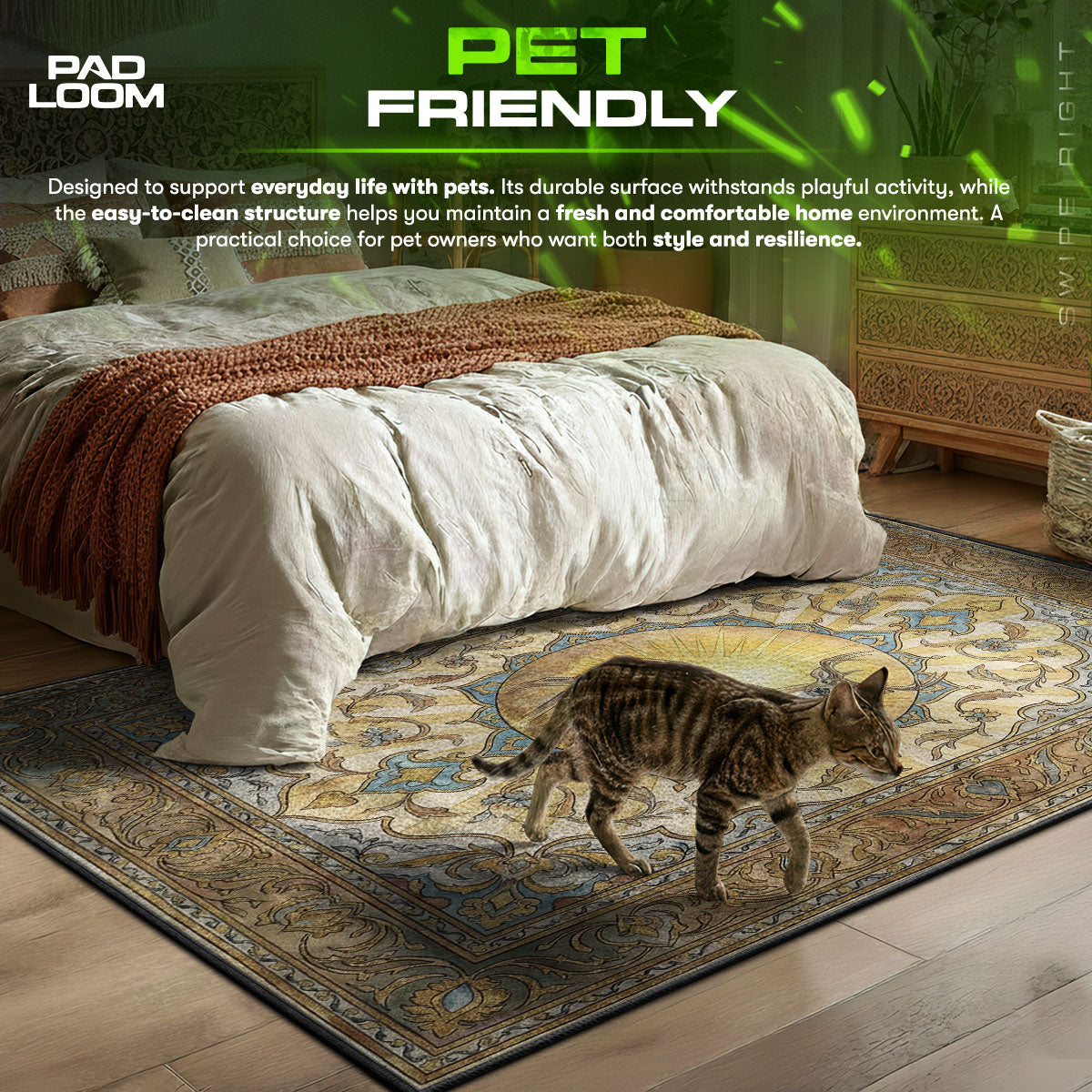 High Honor Buck Spirit Teppich - RDR2 Stuhlmatte