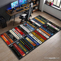 Hip Hop Cassette Tapes Mouse Pad, Retro Music Desk Mat Padloom