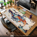 Ho-Oh Celestial Flight Mouse Pad, Pokémon Legendary Gaming Desk Mat Padloom