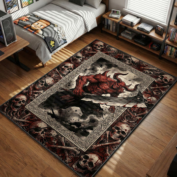 Hollow Demon Berserker Rug - Bleach Chair Mat