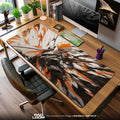 Hollow Ichigo Rage Mouse Pad, Bleach Anime Battle Gaming Desk Mat Padloom