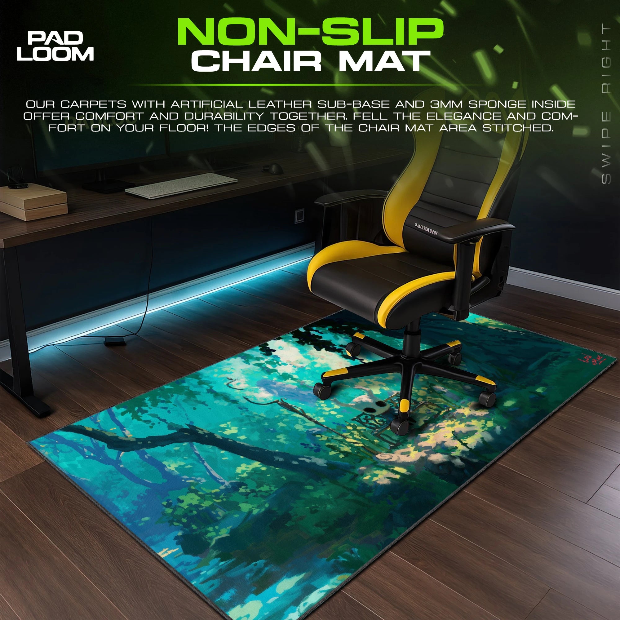 Hollow Knight Forest Rest Mouse Pad - Gaming Desk Mat