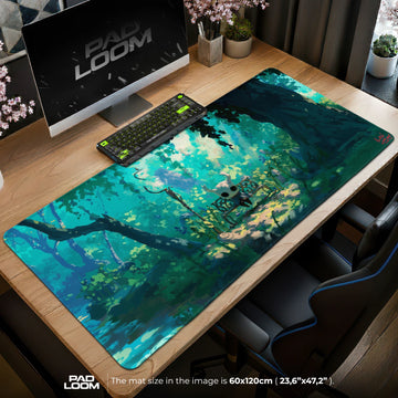 Hollow Knight Forest Rest Mouse Pad - Gaming Desk Mat