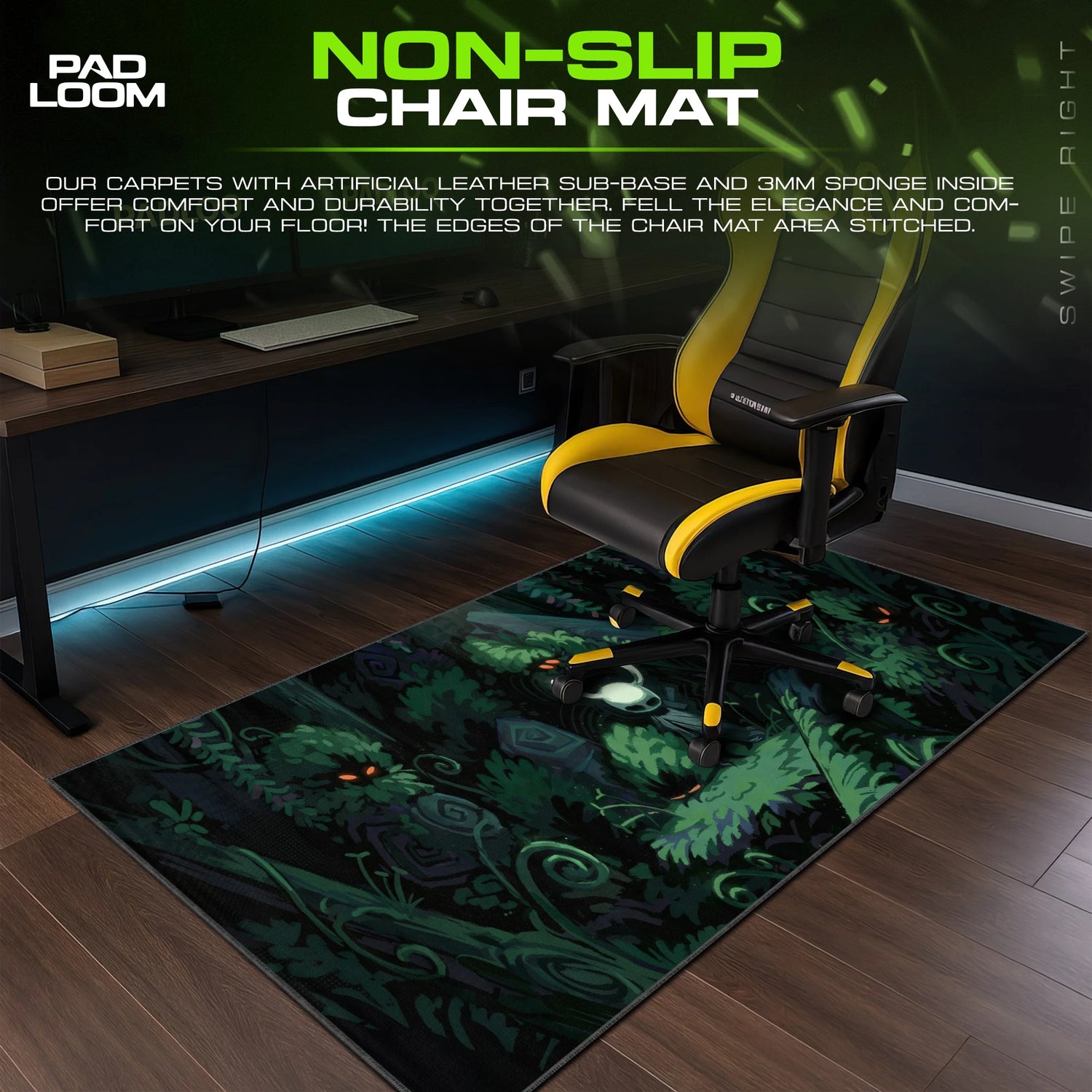 Hollow Knight Grove Glow Mouse Pad - Hollow Knight Mat