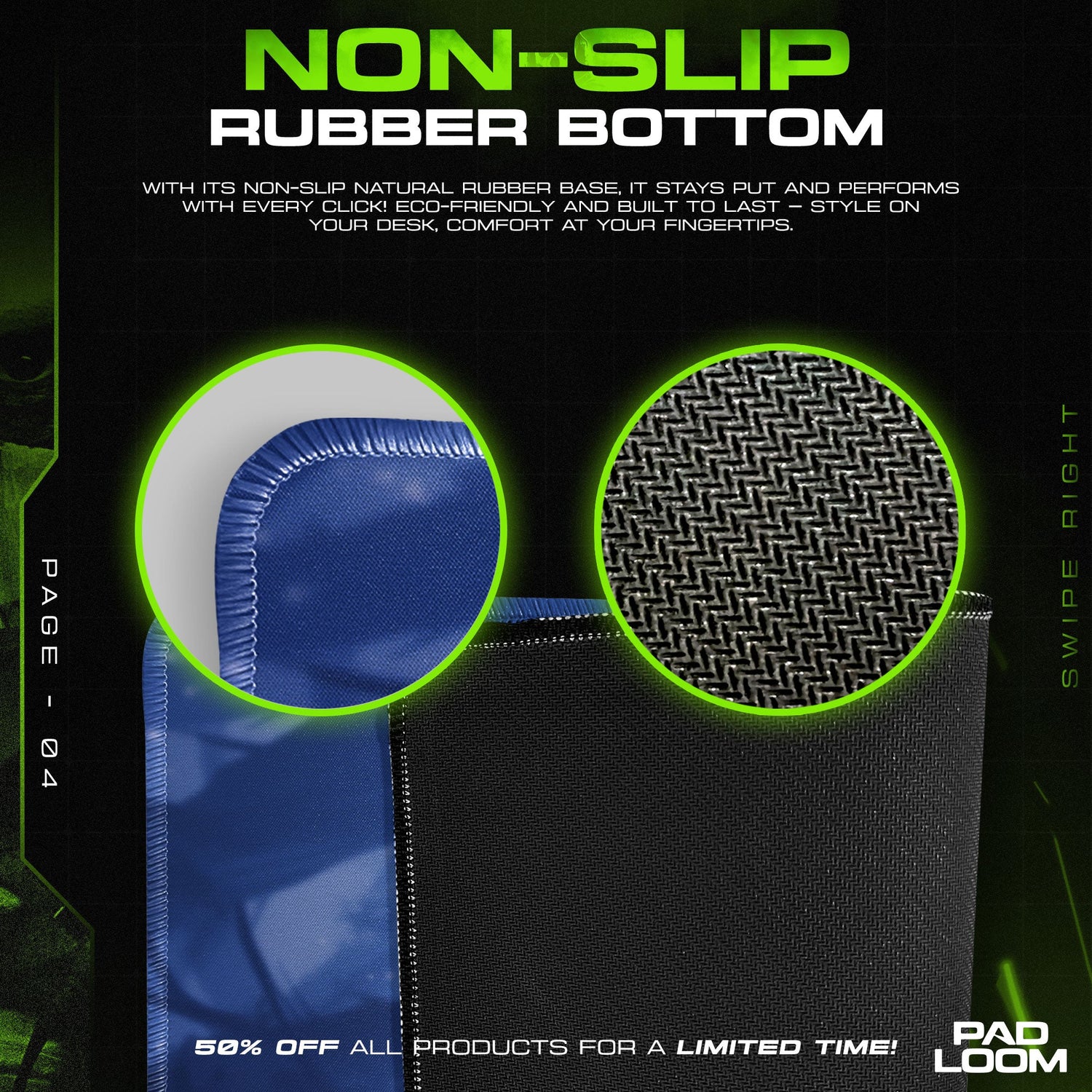 Hollow Knight – Lush Grove Light Mouse Pad, Game Gamer Desk Mat Padloom