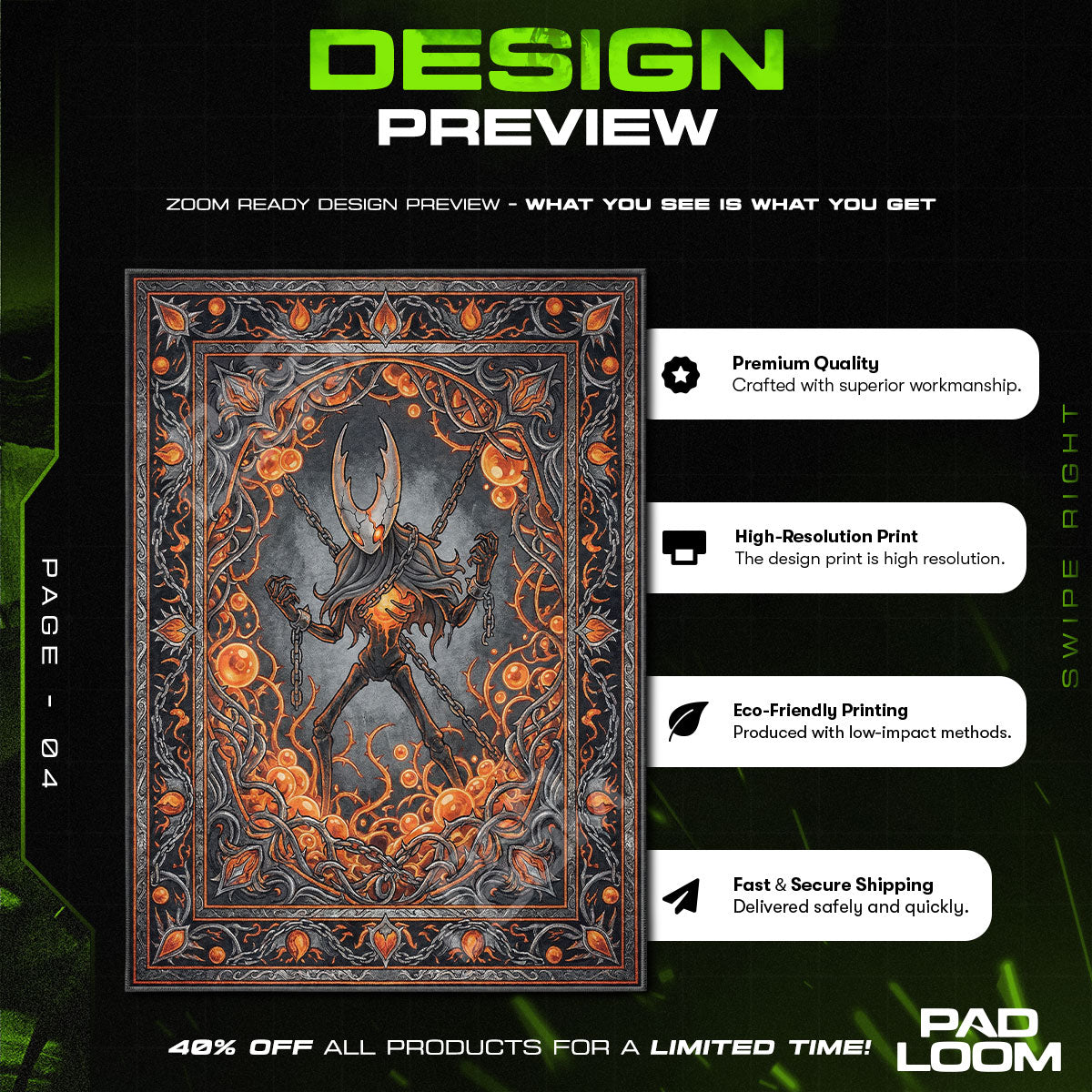 Hollow Knight Sealed Vessel Rug - Hollow Knight Chair Mat