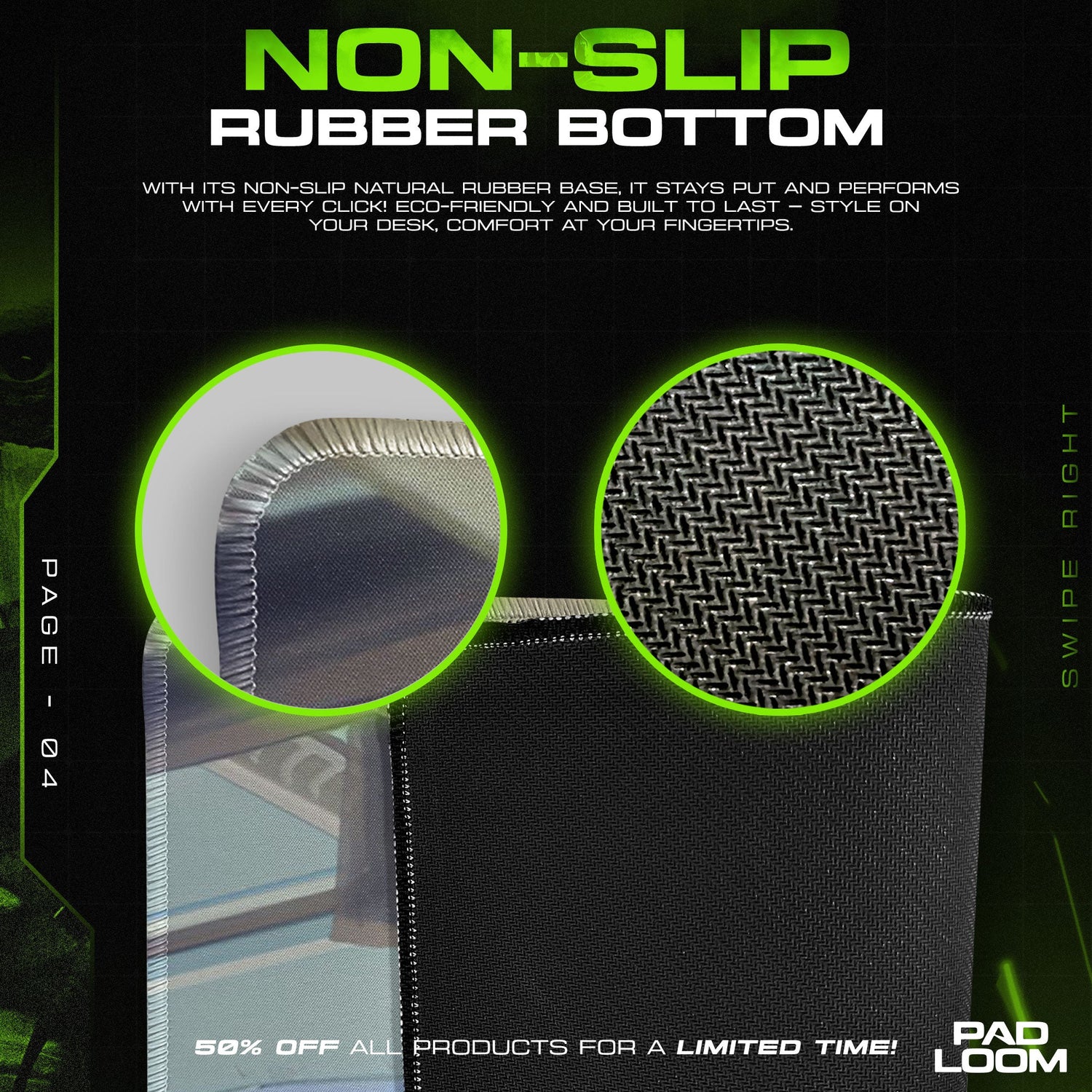 Holo and Lawrence Mouse Pad - Merchant’s Journey Anime Desk Mat Padloom