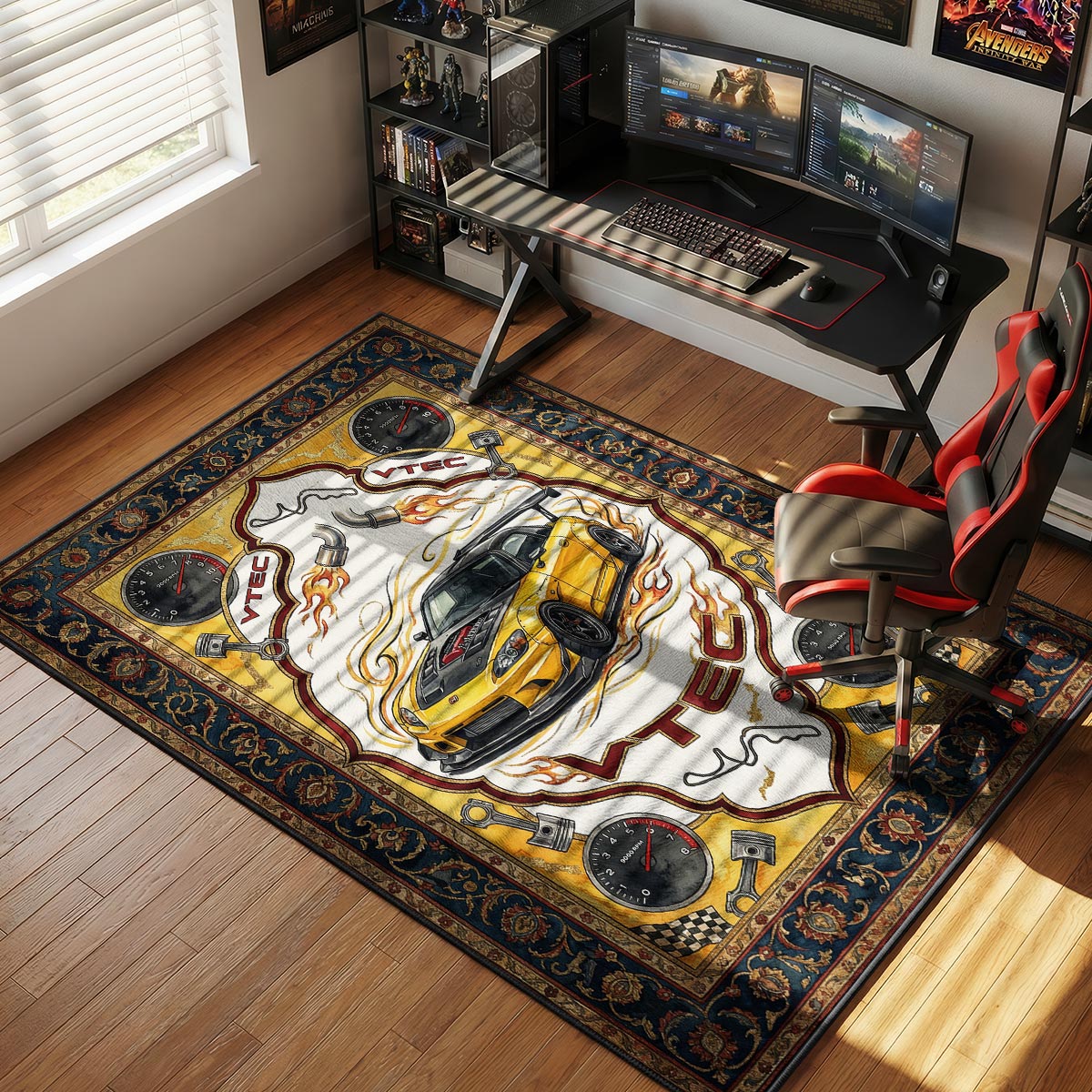 Honda S2000 Track JDM Floor rug — main product view