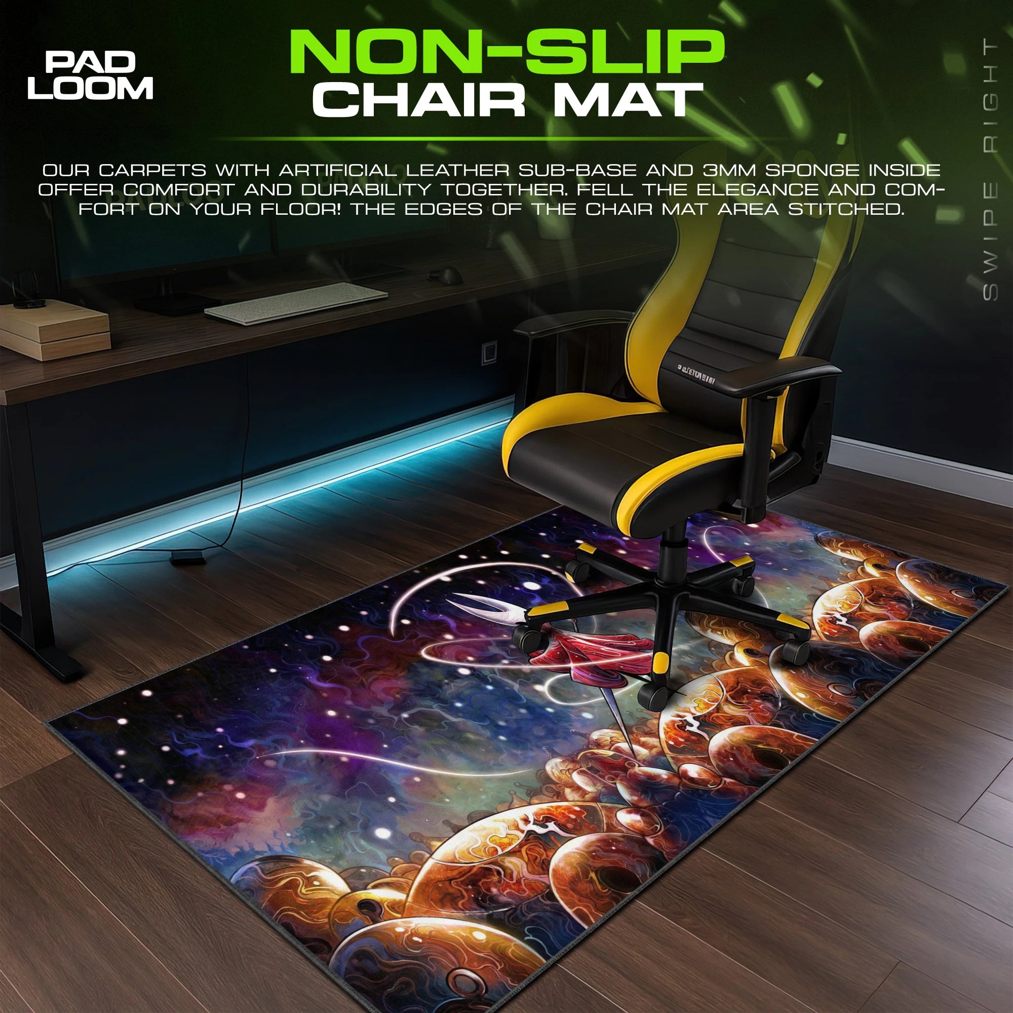 Hornet Cosmic Thread Mouse Pad - Hollow Knight Mat