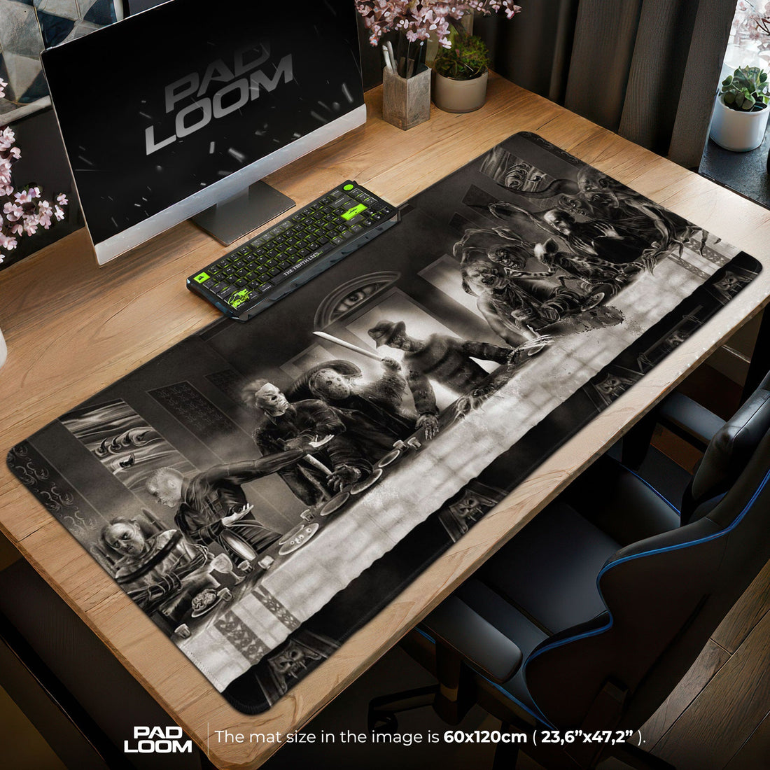The Horror Supper - Villains Gaming Mouse Pad Padloom