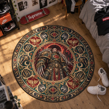 Horus Eclipse Round Rug - Warhammer 40K Chair Mat