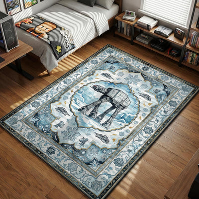 Hoth AT-AT Winter Rug - Star Wars Room Mat