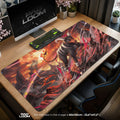 Houndoom Blood Moon Mouse Pad – gaming desk mat by Padloom