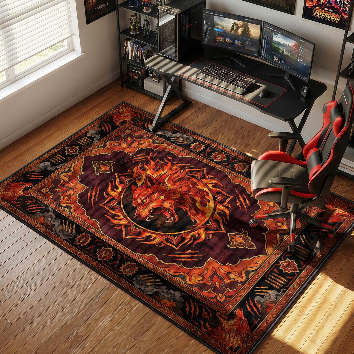 Howl Contraband Rug - CS2 Chair Mat