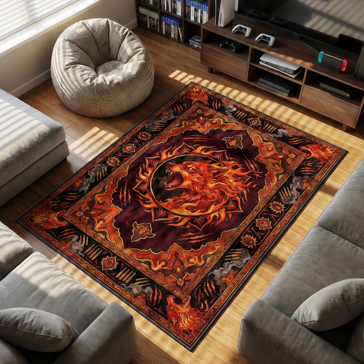 Howl Contraband Rug - CS2 Chair Mat