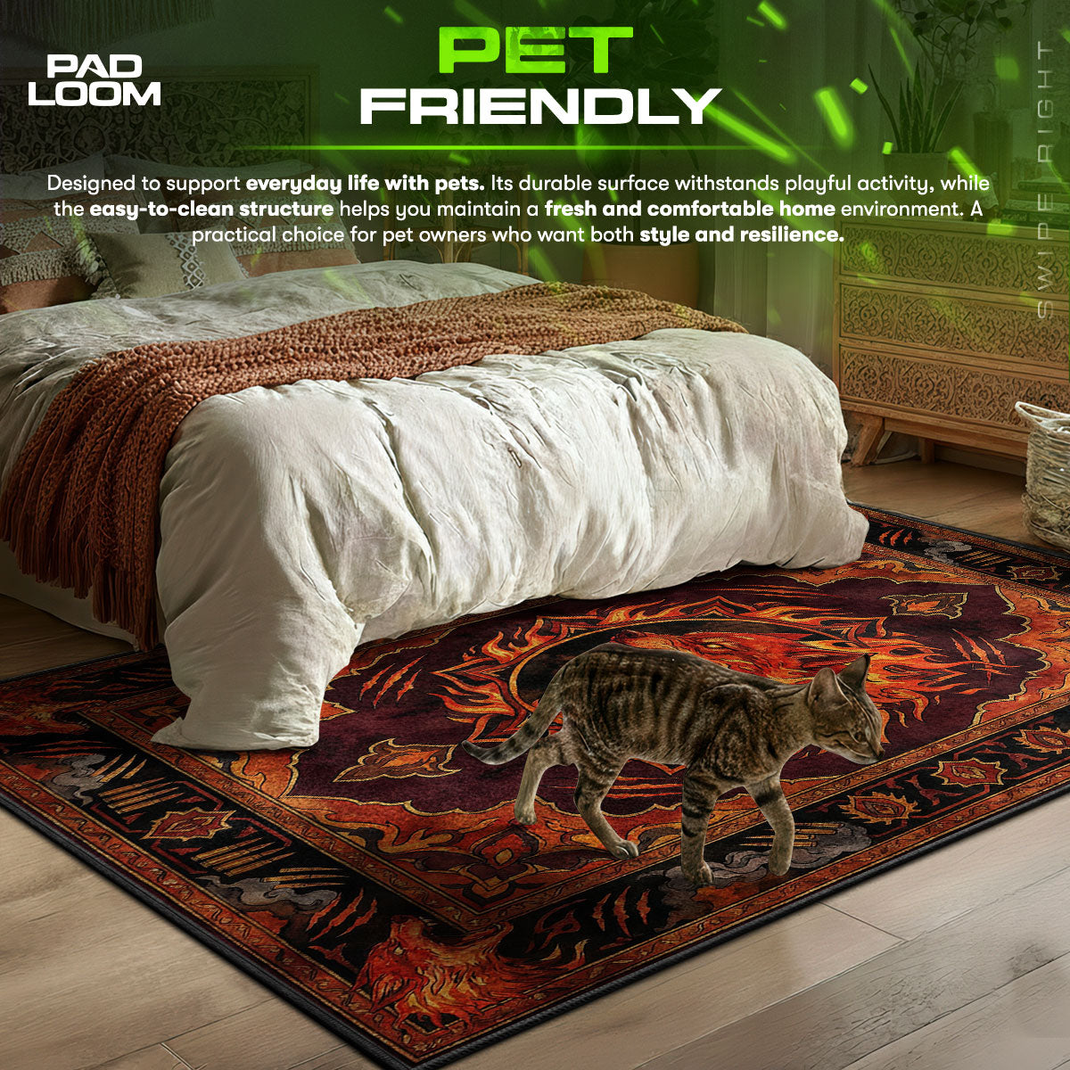 Howl Contraband Rug - CS2 Chair Mat