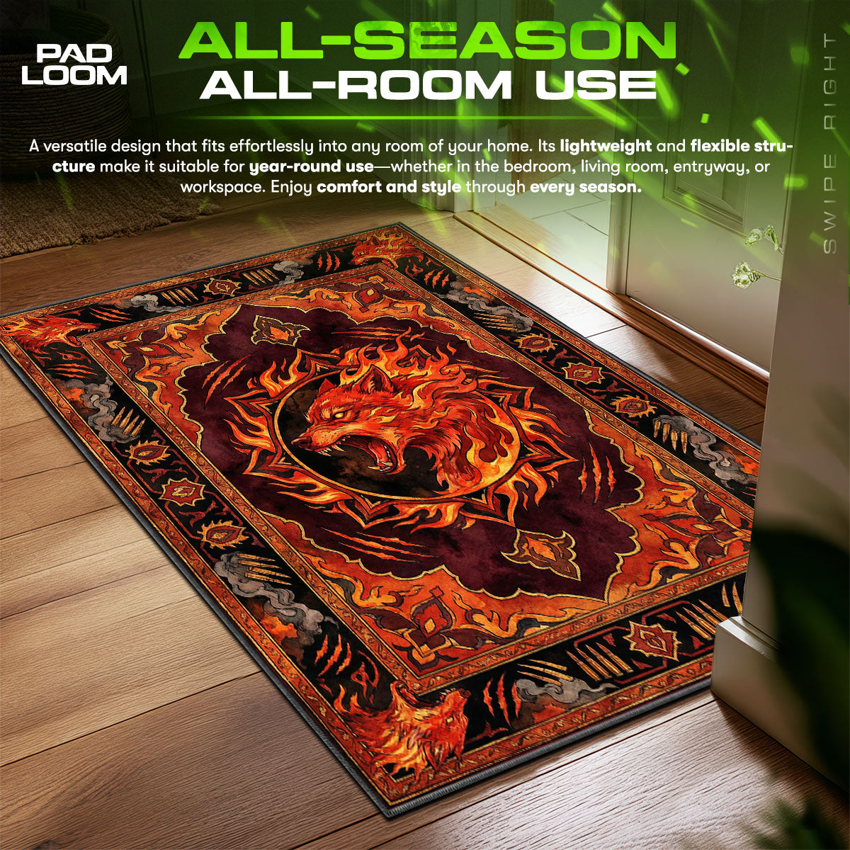 Howl Contraband Rug - CS2 Chair Mat