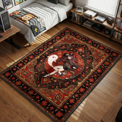 Hu Tao Spirit Blossom Rug - Genshin Impact Chair Mat