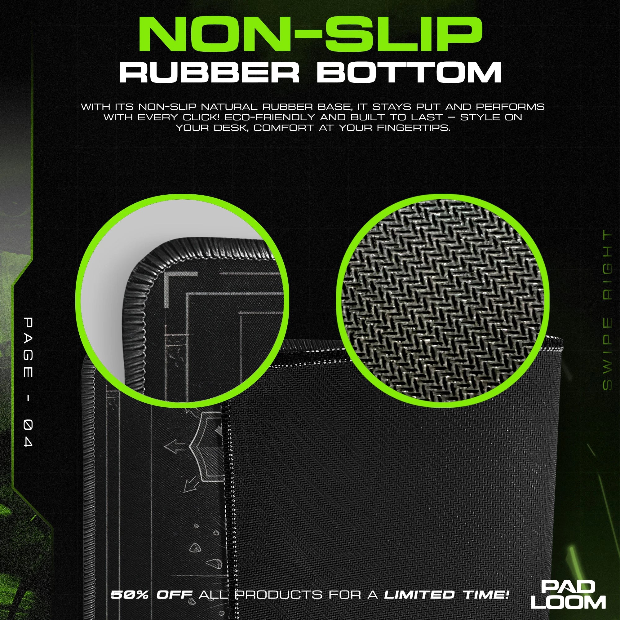 Hulk Combat Dossier Mouse Pad - Marvel Desk Mat