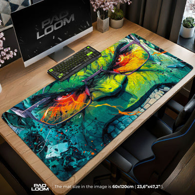 Hulk Smart Rage Mouse Pad - Gamma Tech Gaming Desk Mat