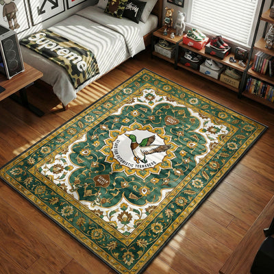 Human Made Duck Mallard Vintage Rug - Japanese Streetwear Floor Mat