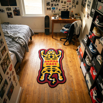 Human Made Tiger Rug - Shaped Man Cave Area Rug