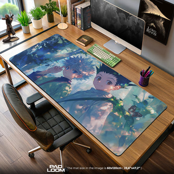 Hunter x Hunter Forest Duo Mouse Pad, Anime Desk Mat