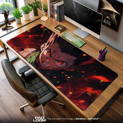 Hunter x Hunter Gon Rage Mouse Pad, Anime Desk Mat