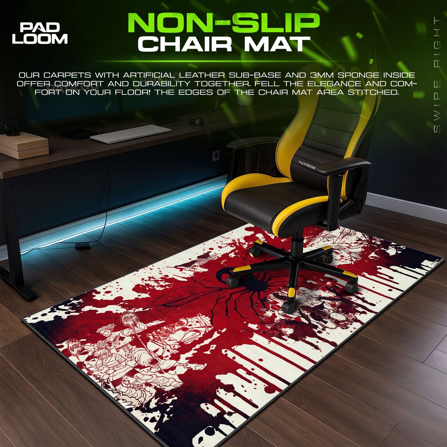 Hunter x Hunter Phantom Troupe Mouse Pad, Anime Desk Mat Padloom