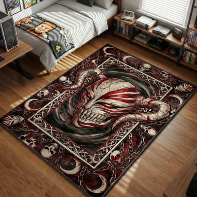 Ichigo Vasto Lorde Hollow Mask Rug - Bleach Chair Mat