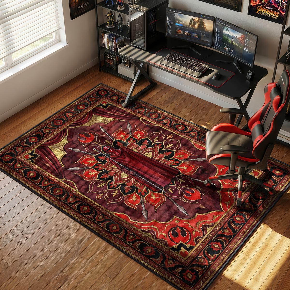 Imperial Royal Guard Tapestry Star Wars Room rug — main product view