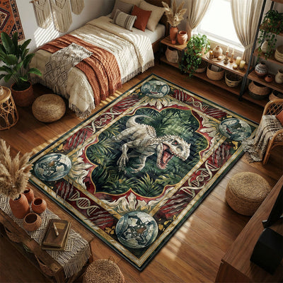 Indominus Rex Broken Gyrosphere Rug - Jurassic World Mat