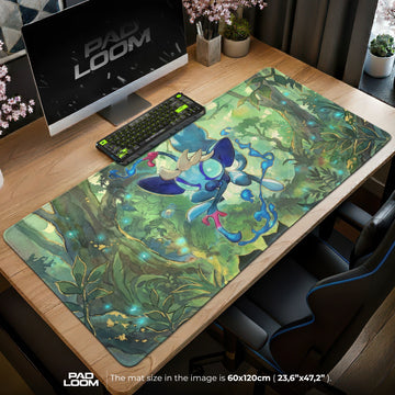 Infernape Family Forest Mouse Pad - Pokemon Desk Mat
