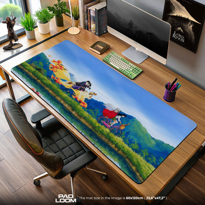 Inuyasha Countryside Journey Mouse Pad, Anime Desk Mat