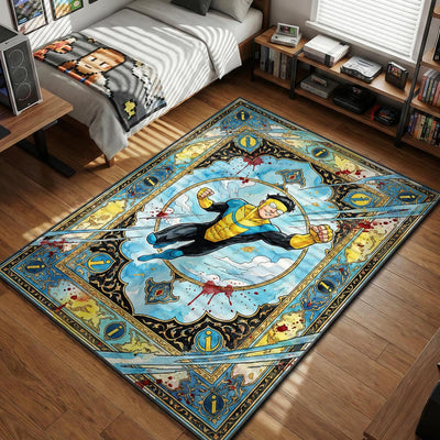 Invincible Bloody Flight Rug - Invincible Room Mat