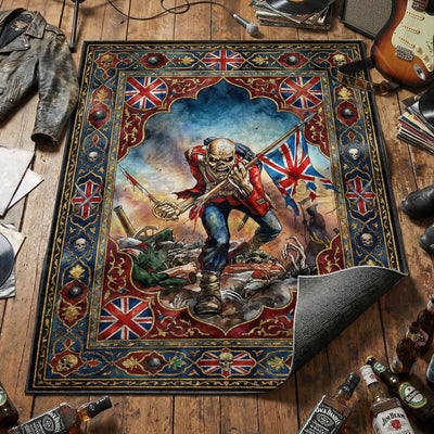 Iron Maiden Trooper Rug — Heavy Metal Area Rug