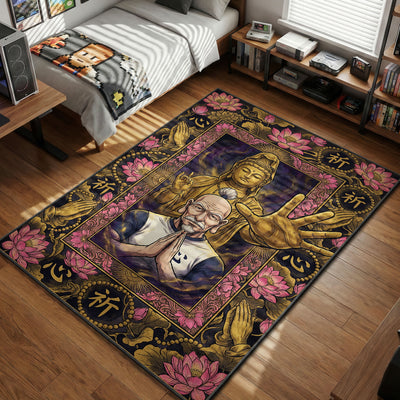 Isaac Netero 100-Type Guanyin Rug - Hunter x Hunter Chair Mat