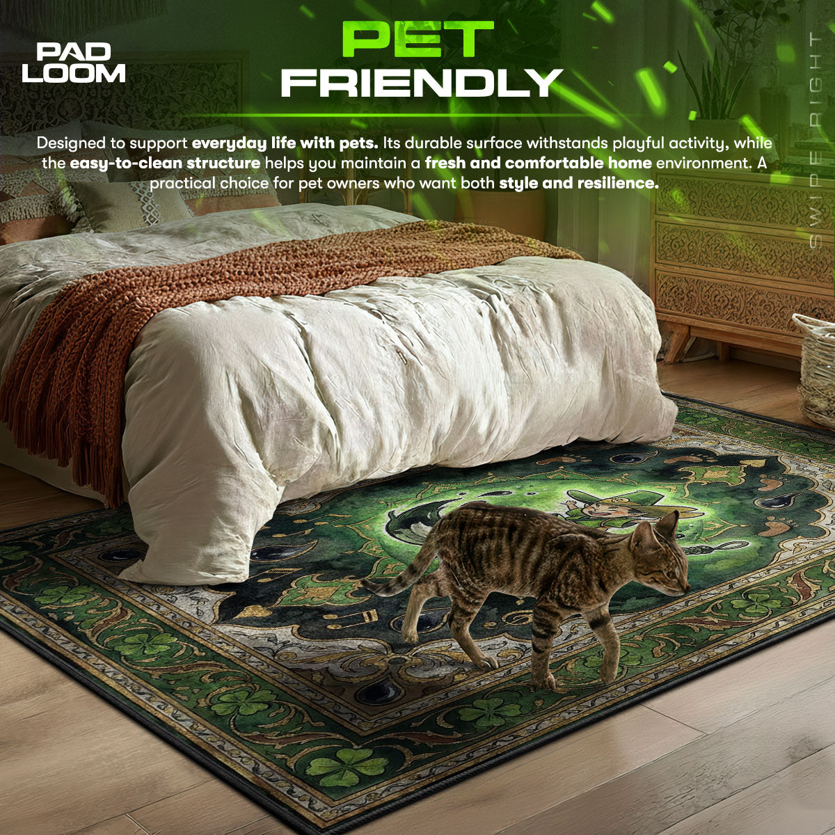 Issun Wandering Artist Rug - Okami Chair Mat