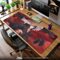 Itachi Crow Cloak Mouse Pad, Naruto Anime Desk Mat Padloom