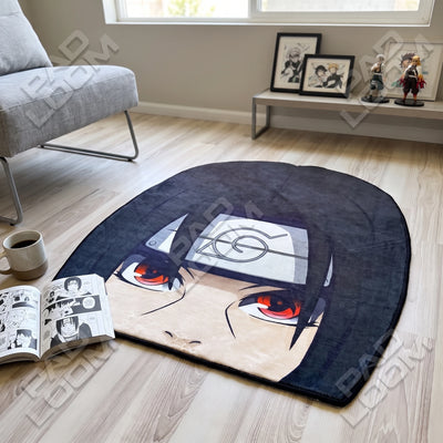 Itachi Uchiha Rug - Shaped Anime Area Rug