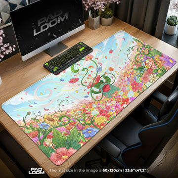Ivysaur Petal Dance Mouse Pad - Pokemon Desk Mat