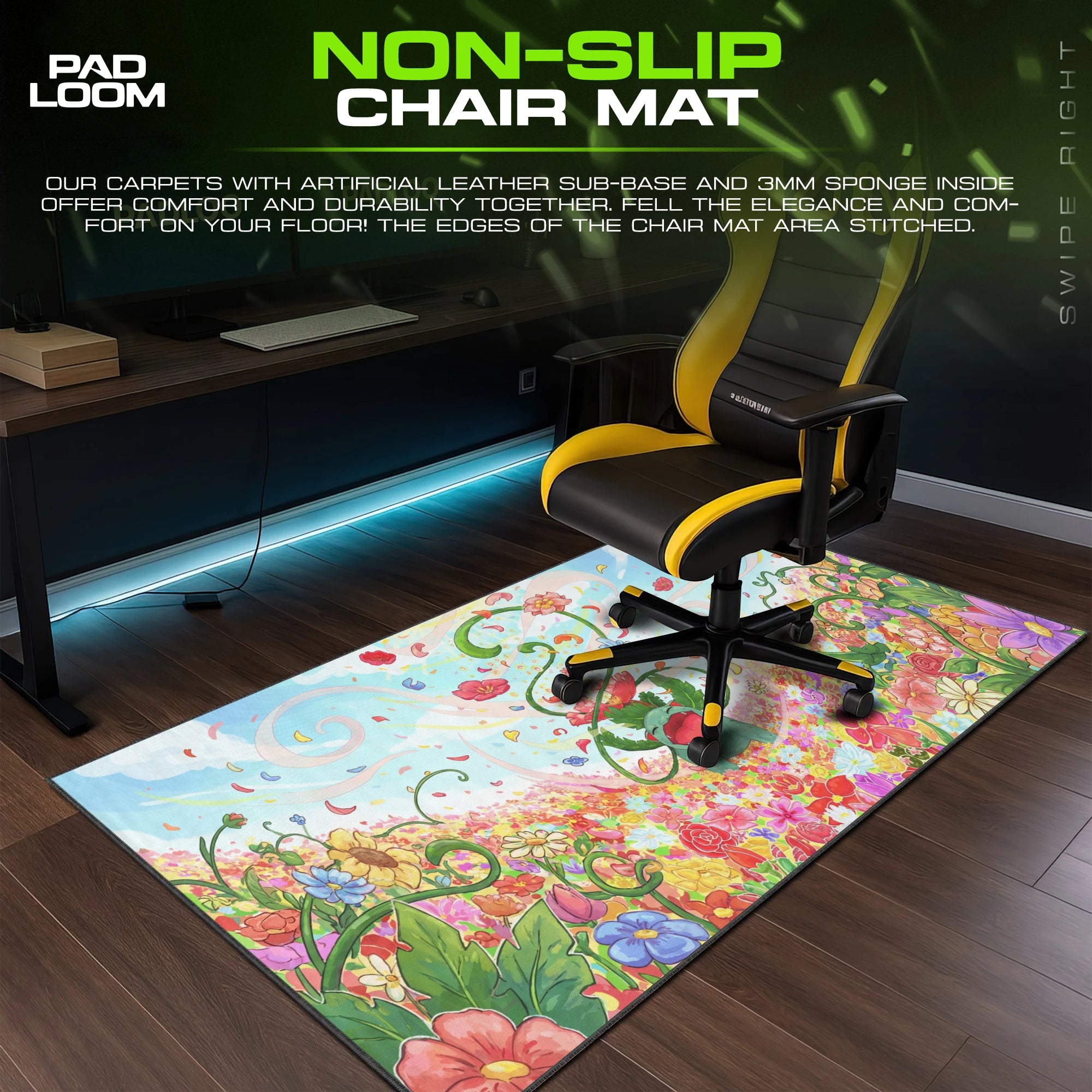 Ivysaur Petal Dance Mouse Pad - Pokemon Desk Mat