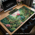 Ivysaur Pink Moon Grove Mouse Pad – gaming desk mat by Padloom