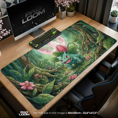 Ivysaur Rosa Mondhain Mauspad - Pokémon Schreibtischunterlage