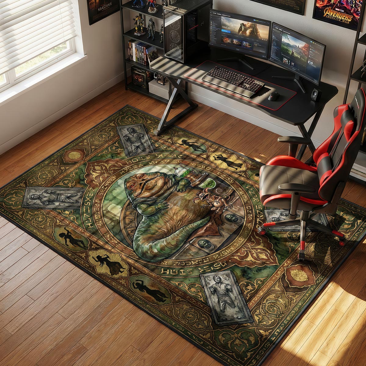 Jabba Tatooine Palace Star Wars Room rug — main product view