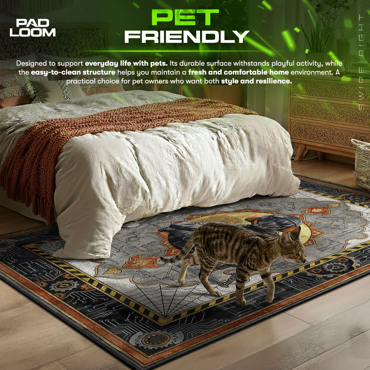 Jäger Active Defense Rug - Rainbow Six Siege Chair Mat